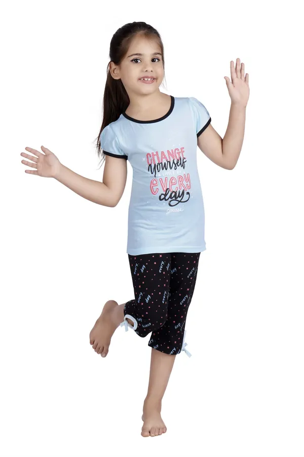 Blue_Cotton_Printed_Half_Sleeve_Casual_Top_For_Girls