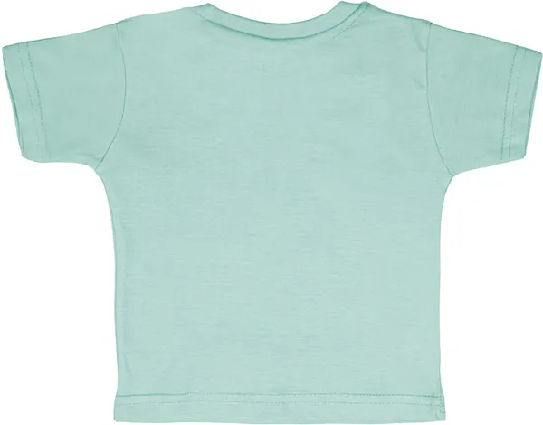 Green_Cotton_Printed__Casual_T-Shirt_&_Short_For_Baby_Boys_&_Baby_Girls