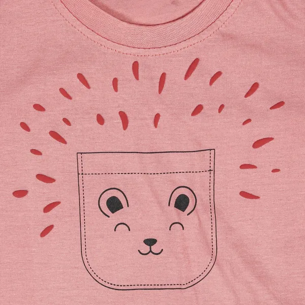Orange_Cotton_Printed__Casual_T-Shirt_&_Short_For_Baby_Boys_&_Baby_Girls