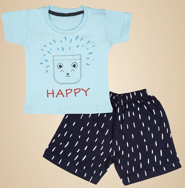 Blue_Cotton_Printed__Casual_T-Shirt_&_Short__For_Baby_Boys_&_Baby_Girls