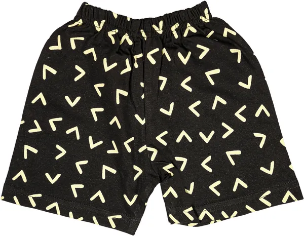 Yellow_Cotton_Printed__Casual_T-Shirt_&_Short_For_Baby_Boys_&_Baby_Girls