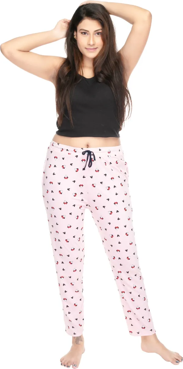 White_Cotton_Printed__Casual_Pyjama_For_Women