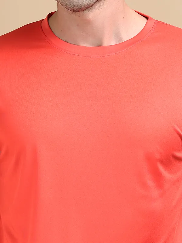 Red_Polyester_Round_Neck_Sports_T-Shirt_For_Men