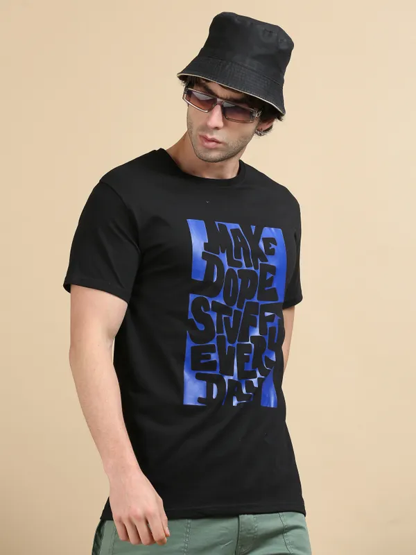 Black_Make_Dope_Stuff_Everyday__Cotton_Round_Neck_T-Shirt