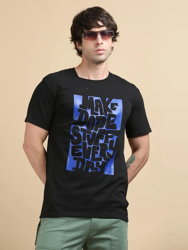 Black_Make_Dope_Stuff_Everyday__Cotton_Round_Neck_T-Shirt