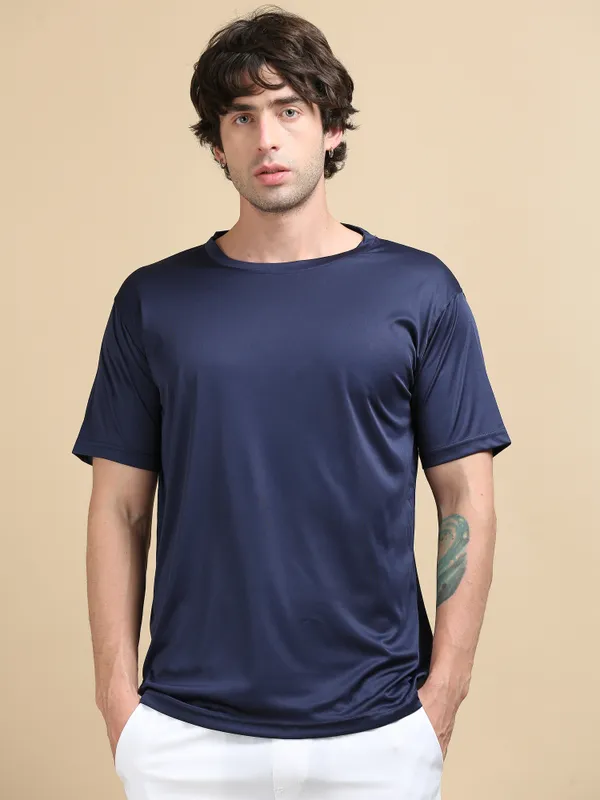 Navy_Blue_Polyester_Round_Neck_Sports_T-Shirt_For_Men