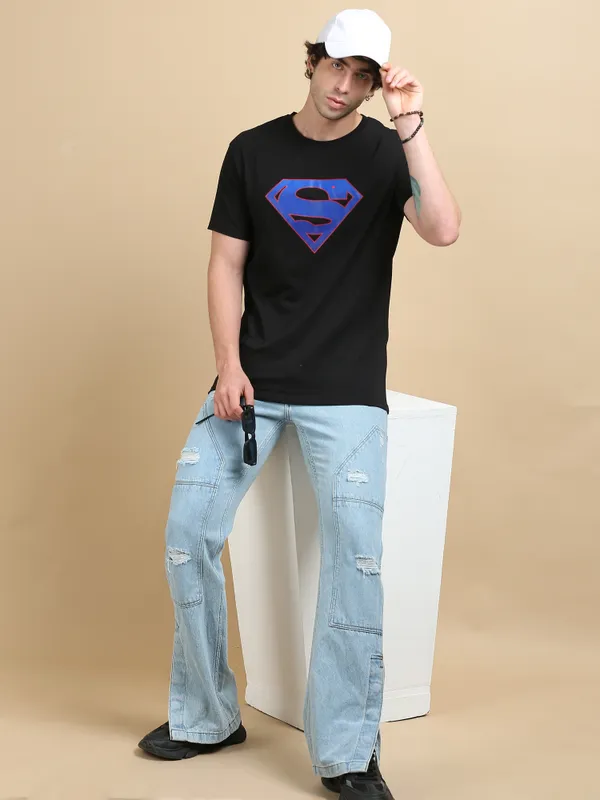Black_Supercore_Cotton_Round_Neck_T-Shirt