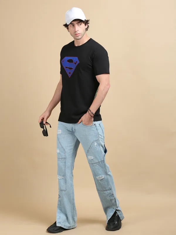 Black_Supercore_Cotton_Round_Neck_T-Shirt