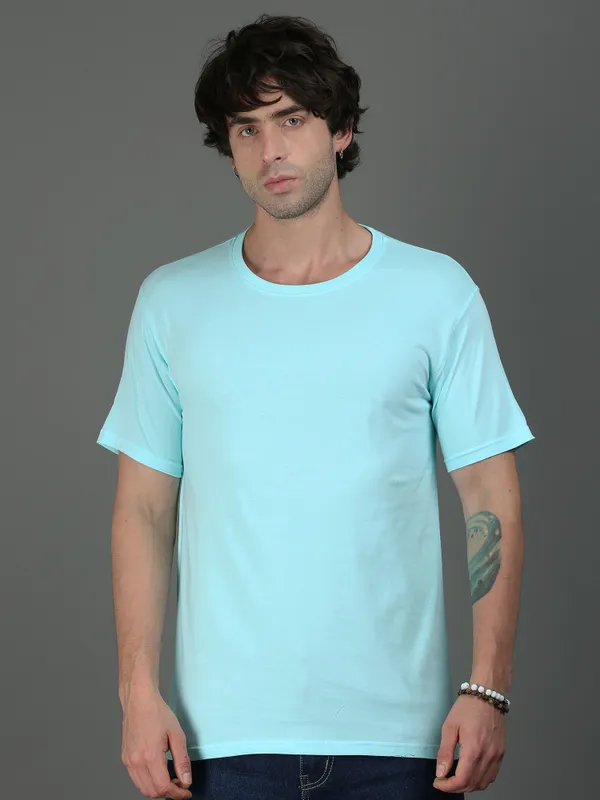 Optimistic_Bloom_Sky_Blue_Regular_Fit_Cotton_T-Shirt