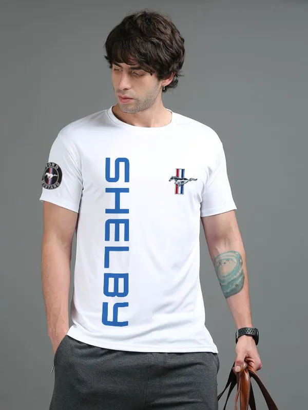 Shelby_Racer_White_Performance_Cotton_T-Shirt