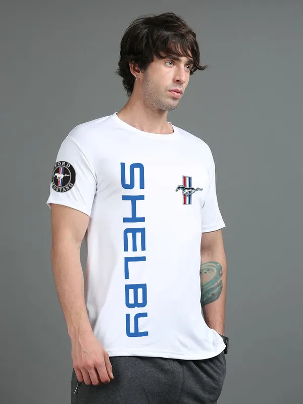 Shelby_Racer_White_Performance_Cotton_T-Shirt