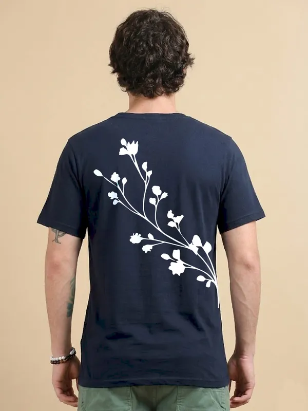 Signature_Bloom__Navy_Blue_Cotton_Tee