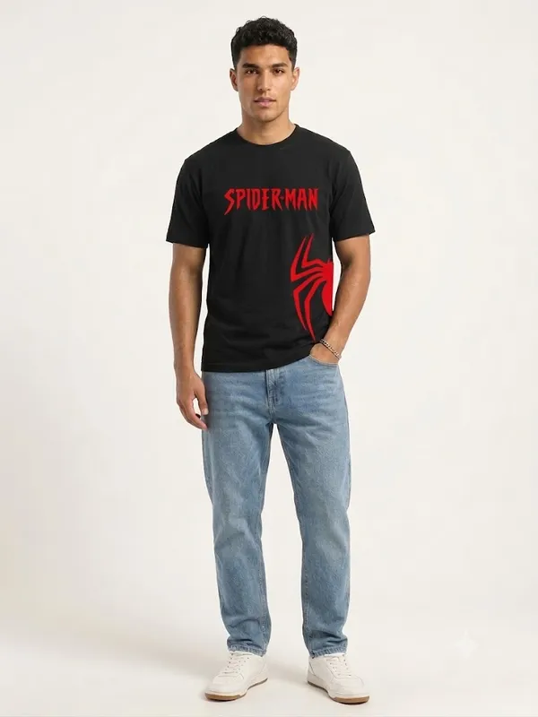 Spider_Legacy_Back_Print_Premium_Cotton_T-Shirt_–_Black