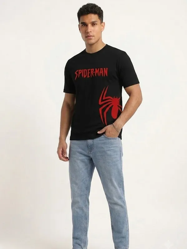Spider_Legacy_Back_Print_Premium_Cotton_T-Shirt_–_Black
