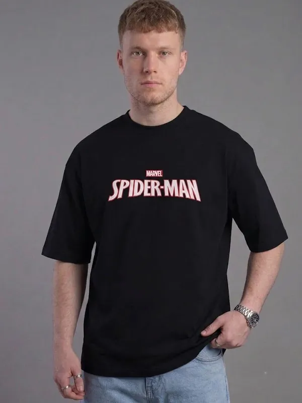 Spider-Man:_Scarlet_Emblem_Oversized_T-Shirt