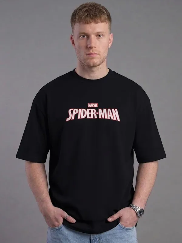 Spider-Man:_Scarlet_Emblem_Oversized_T-Shirt