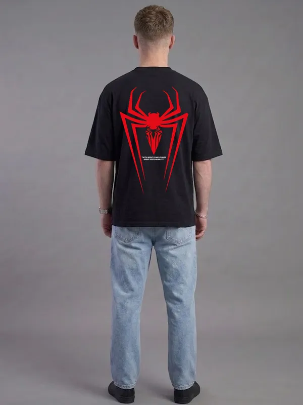 Spider-Man:_Scarlet_Emblem_Oversized_T-Shirt