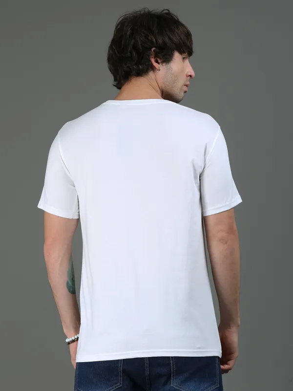 White_Cotton_Regular_Fit_Round_Neck_Tshirt