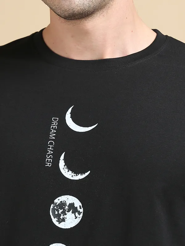 Black_Lunar_Dream_Cotton_Round_Neck_T-Shirt