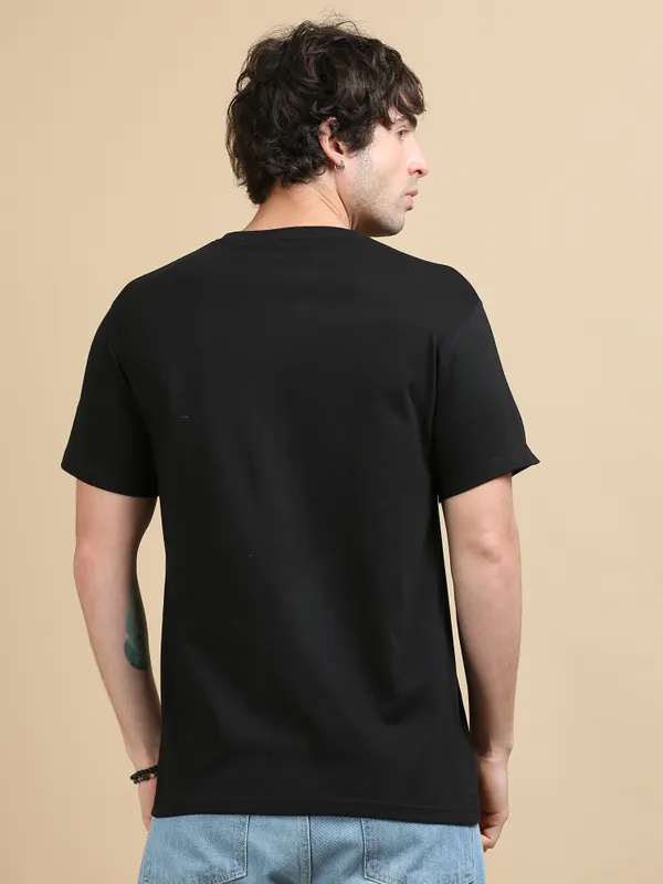 Black_Lunar_Dream_Cotton_Round_Neck_T-Shirt