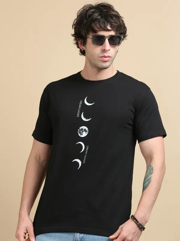 Black_Lunar_Dream_Cotton_Round_Neck_T-Shirt