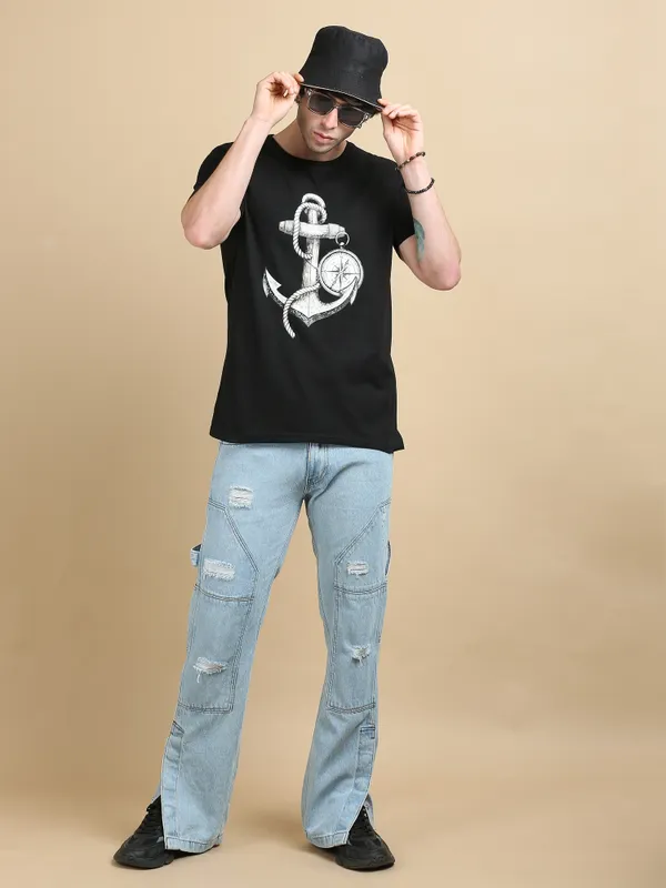 Black_Ocean_Core_Cotton_Round_Neck_T-Shirt