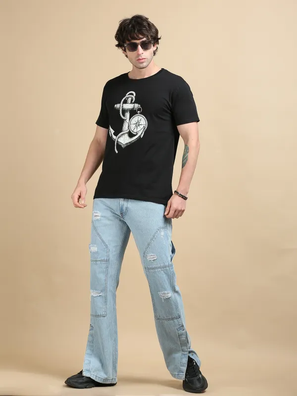 Black_Ocean_Core_Cotton_Round_Neck_T-Shirt