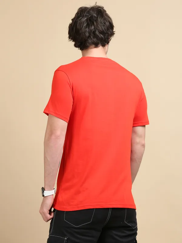 Red_Supercore_Cotton_Round_Neck_T-Shirt