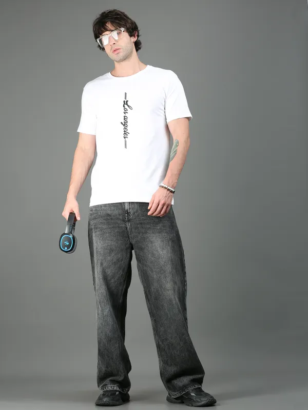 White_Los_Angeles_Classic_Cotton_T-Shirt