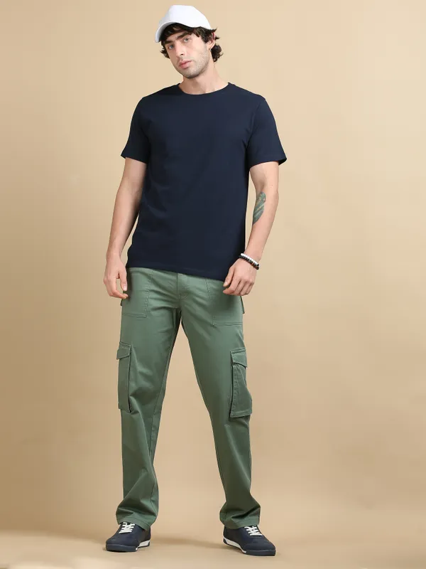 Navy_Blue_Cotton_Regular_Fit_Round_Neck_Tshirt