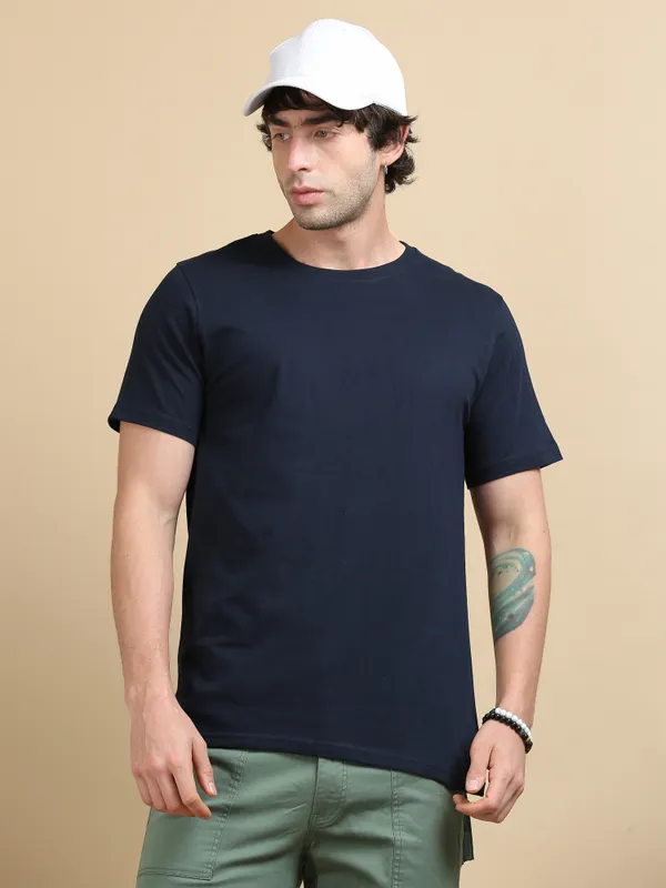 Navy_Blue_Cotton_Regular_Fit_Round_Neck_Tshirt