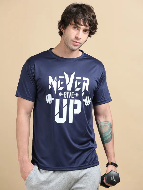 Navy_Blue_Red_Iron_Resolve_Polyester_Round_Neck_Sports_T-Shirt_For_Men