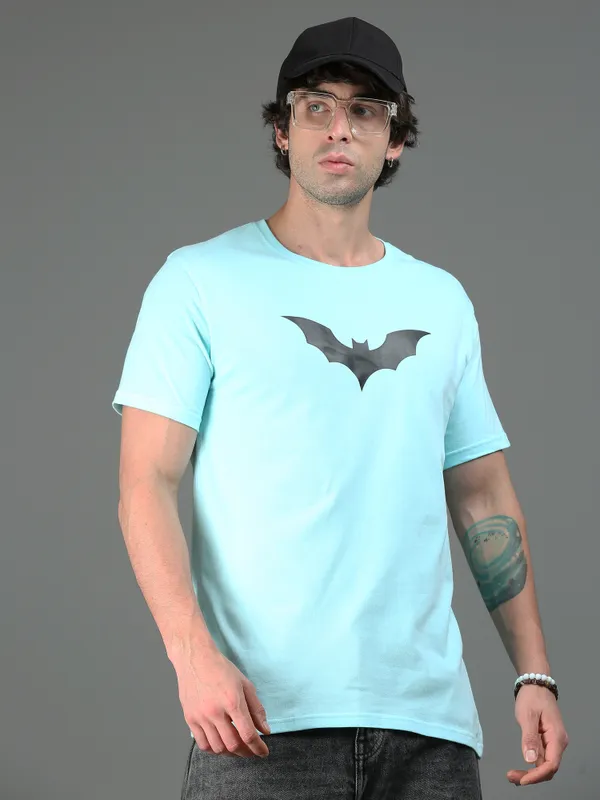 Mint_Nightwing__Cotton_Round_Neck_T-Shirt