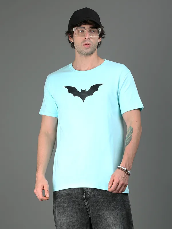 Mint_Nightwing__Cotton_Round_Neck_T-Shirt