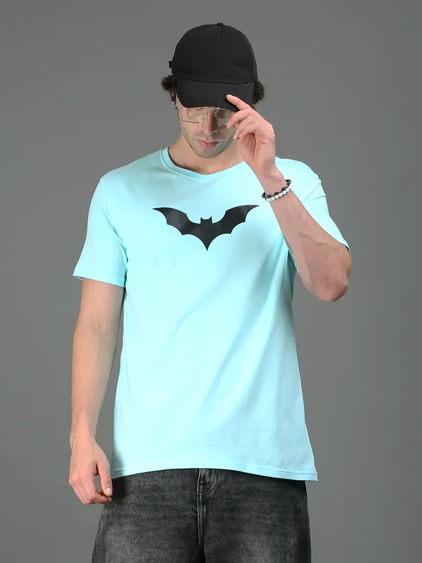 Mint_Nightwing__Cotton_Round_Neck_T-Shirt