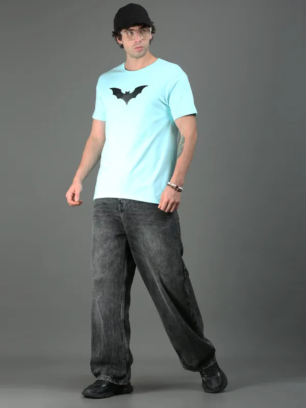 Mint_Nightwing__Cotton_Round_Neck_T-Shirt