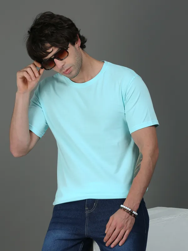 Mint_Cotton_Regular_Fit_Round_Neck_Tshirt