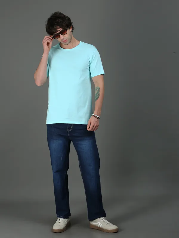 Mint_Cotton_Regular_Fit_Round_Neck_Tshirt