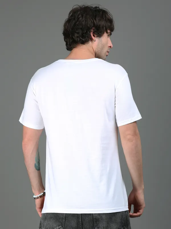 White_Nightwing_Cotton_Round_Neck_T-Shirt