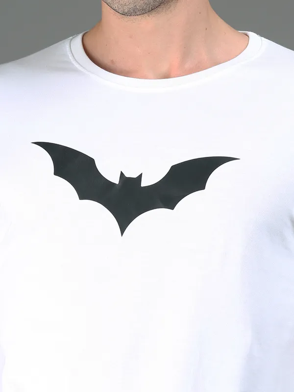 White_Nightwing_Cotton_Round_Neck_T-Shirt