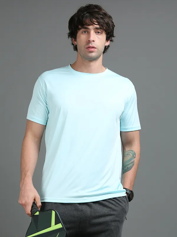 Mint_Polyester_Round_Neck_Sports_T-Shirt_For_Men