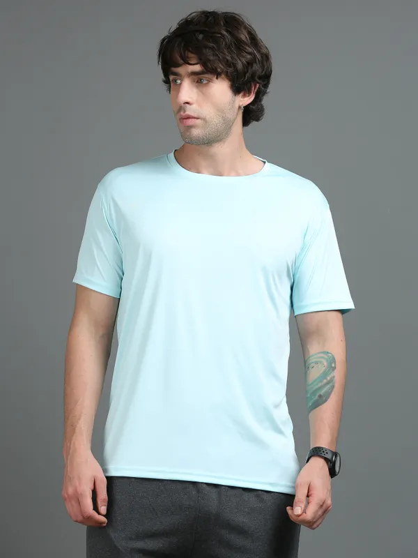 Mint_Polyester_Round_Neck_Sports_T-Shirt_For_Men