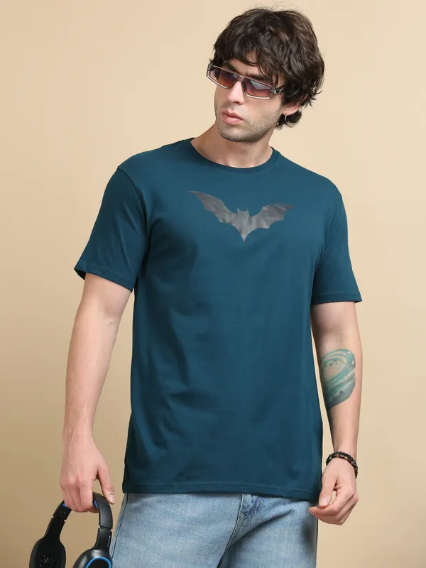 Teal_Blue_Nightwing_Cotton_Round_Neck_T-Shirt