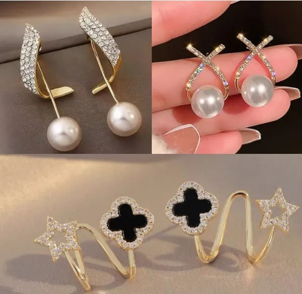 Gold_Alloy_Earring_Set_For_Women