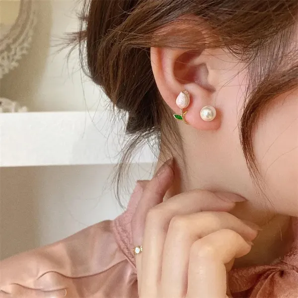 Multicolor_Alloy_Stud_Earring_For_Women