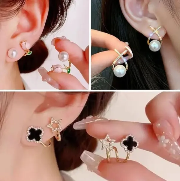 Multicolor_Alloy_Stud_Earring_For_Women