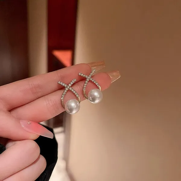 Multicolor_Alloy_Stud_Earring_For_Women