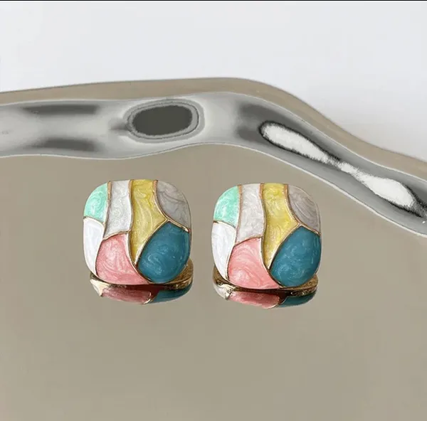 Multicolor_Alloy_Earring_Set_For_Women
