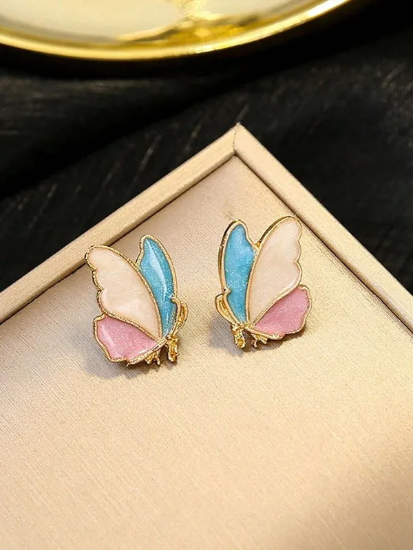 Gold_Alloy_Stud_Earring_For_Women
