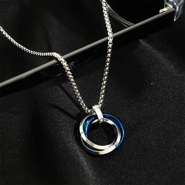 Silver_Alloy_Pendant_For__Men